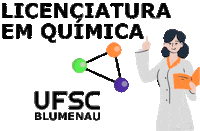 Universidade Licenciatura Sticker by UFSC - Blumenau