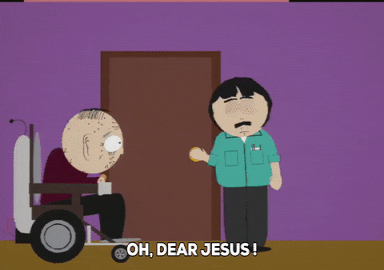 jesus randy marsh GIF by South Park 