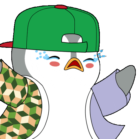 Penguin No Sticker by Pudgy Penguins
