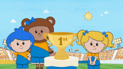 Excited Teddy Bear GIF by Mother Goose Club