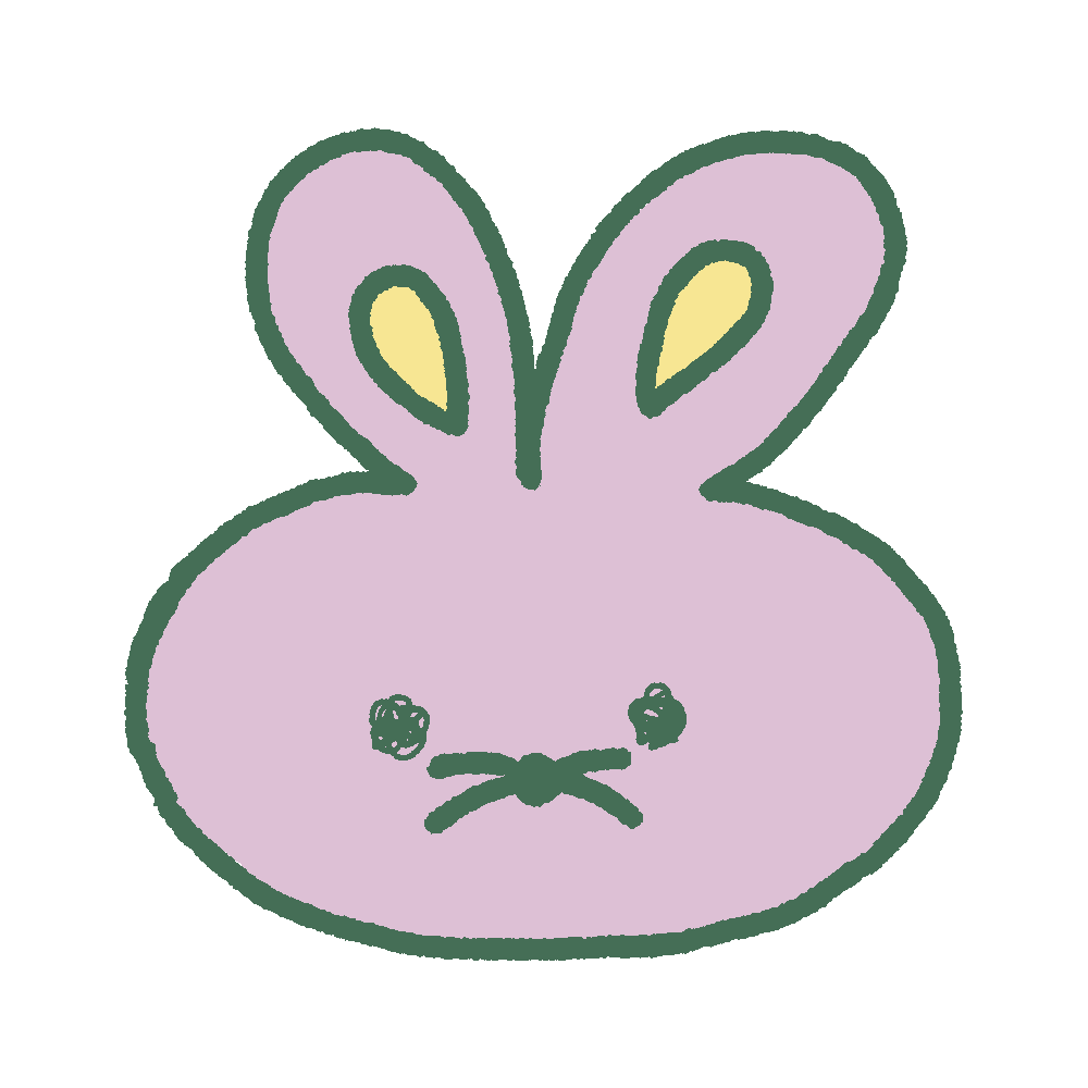 doodoez no sad confused rabbit Sticker