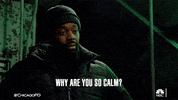 Why Are You So Calm GIF by One Chicago