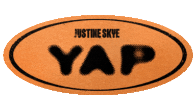 Justine Skye Yap Sticker by Warner Records