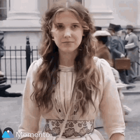 danielpaconio giphyupload millie bobby brown enola homes GIF