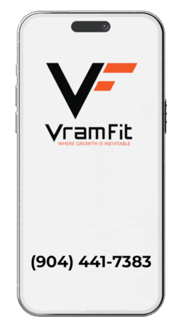 vramfit giphyupload fitness workout gym Sticker