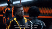 Excuse Me Tron GIF by Goldmaster