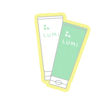Happy Sun Sticker by LUMI Beauty