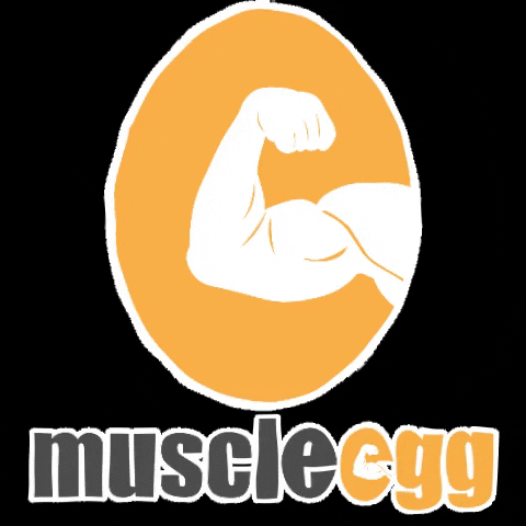 MuscleEgg giphygifmaker egg whites muscle egg muscleegg GIF
