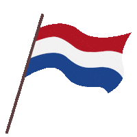 Vlag Sticker by ovrijnsburg