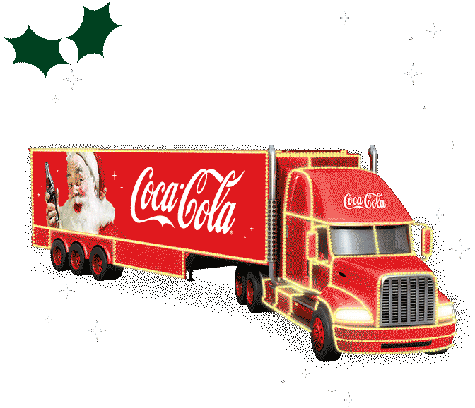 Pori Joulurekka Sticker by Coca-Cola Finland