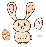 Bunny Easter Sticker