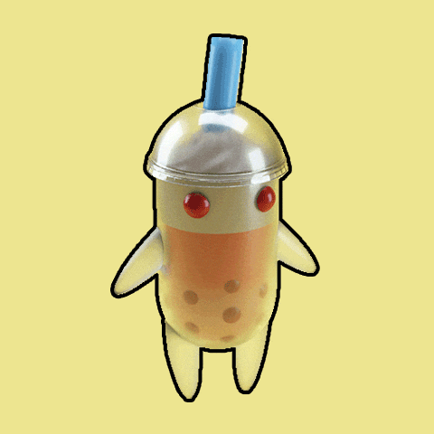 Happy Bubble Tea GIF