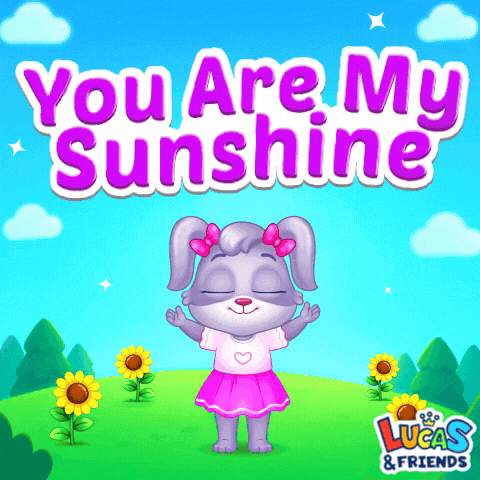 I Love You Happiness GIF by Lucas and Friends by RV AppStudios