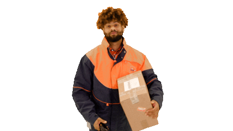 Package Scannen Sticker by PostNL