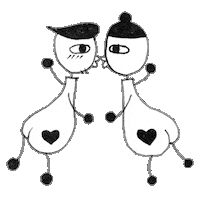 gif artist love Sticker by MIUN