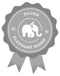 Silverelephantrider Sticker by ridersandelephants