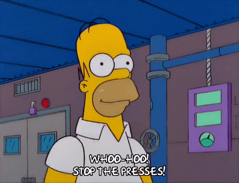 happy homer simpson GIF