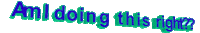 blue Sticker by AnimatedText