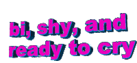 pink crying Sticker by AnimatedText