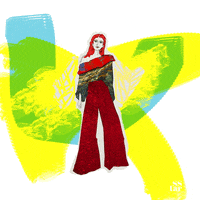 designbystars happy fashion glow colourful GIF