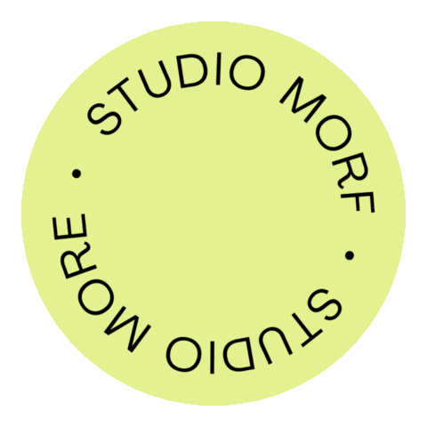 Design Branding Sticker by Studio Morf