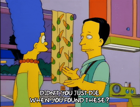 marge simpson john GIF