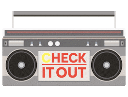 Fun Boombox Sticker by Resin82018