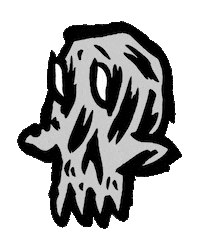 Skull See Sticker