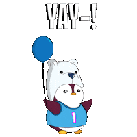 Happy Fun Sticker by Pudgy Penguins