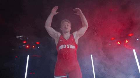 Ohio State Wrestling GIF by Ohio State Athletics