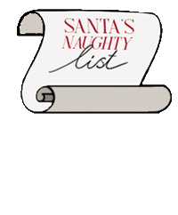 Naughtylist Sticker