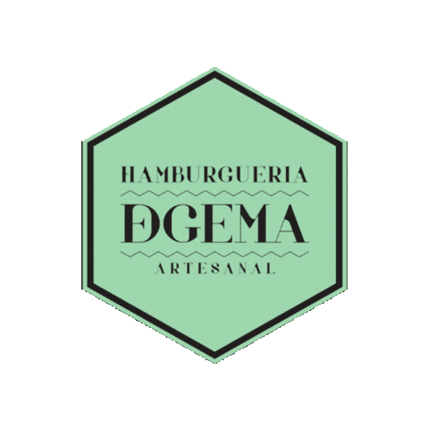 DeGemaHamburgueria burger hamburguer degema hamburgueriaartesanal Sticker