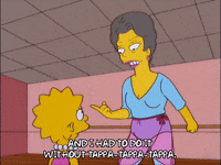 angry lisa simpson GIF