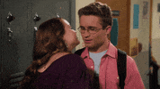 The Goldbergs Kiss GIF by ABC Network