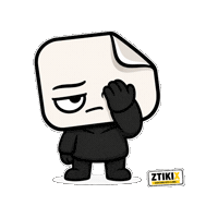 Awkward Oh No Sticker by ZTIKIX