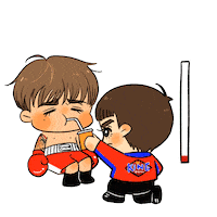 Boxing Powerup Sticker