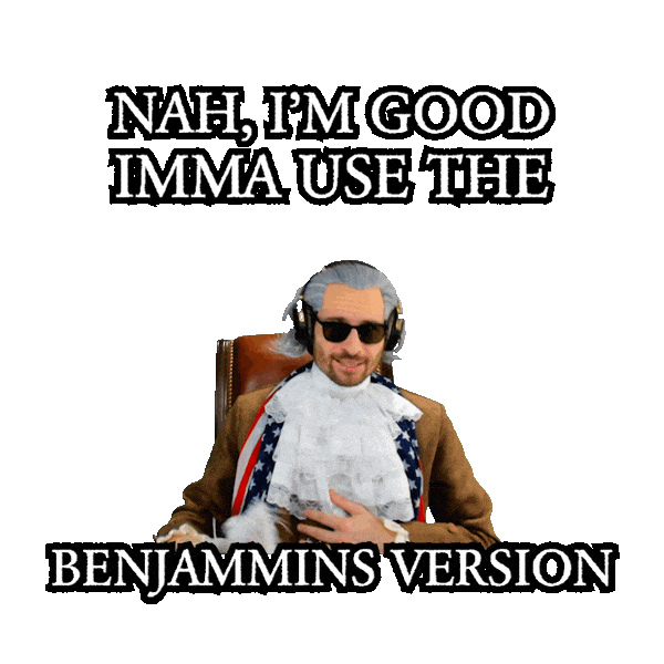 Benjammins Sticker