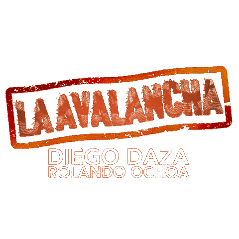 Vallenato Avalancha Sticker by Diego Daza