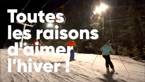 lesSommets giphygifmaker snow winter canada GIF