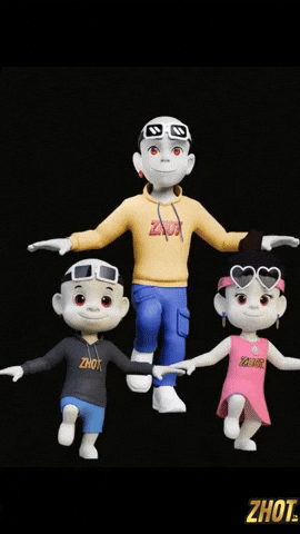 Digital Art Animation GIF by Zhot