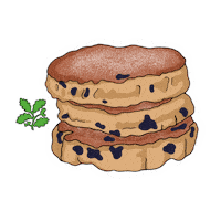 Cake Wales Sticker by National Trust Cymru