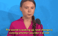 climate crisis greta greta thunberg un climate action summit GIF