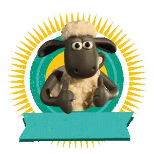 Shaun The Sheep Yes Sticker by Aardman Animations