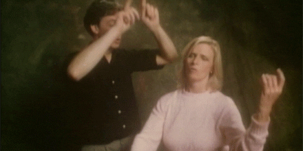 80s conducting GIF by Paul McCartney
