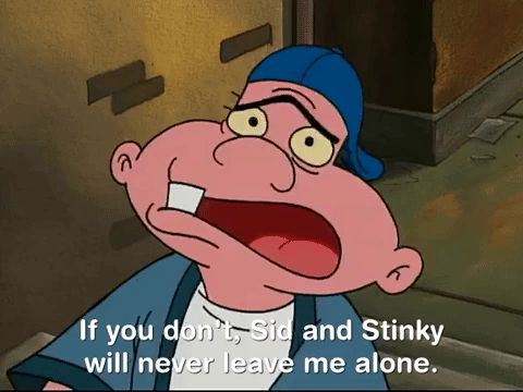 hey arnold nicksplat GIF