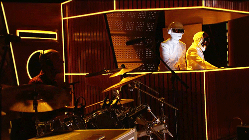 Daft Punk The Grammys GIF by Recording Academy / GRAMMYs
