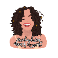 Cabello Rizos Sticker by TataOroProductos