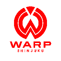 warp-shinjuku warp warp shinjuku ワプ club warp Sticker