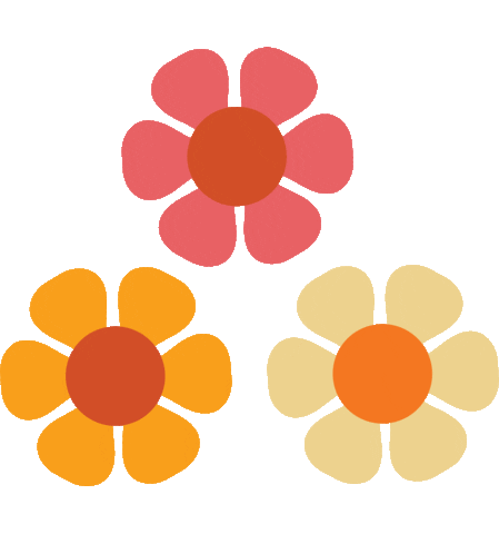 Flowers Borders Sticker