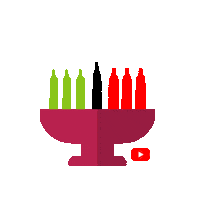 Happy Kwanzaa Youtube Creator Sticker by YouTube